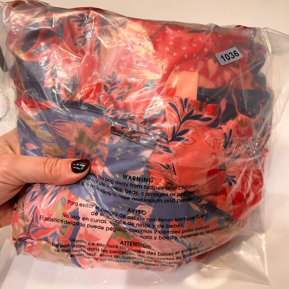 NWT Alexia Admor Floral Tala Wrap Long Sleeve Midi Dress Sz 12 - Picture 12 of 12